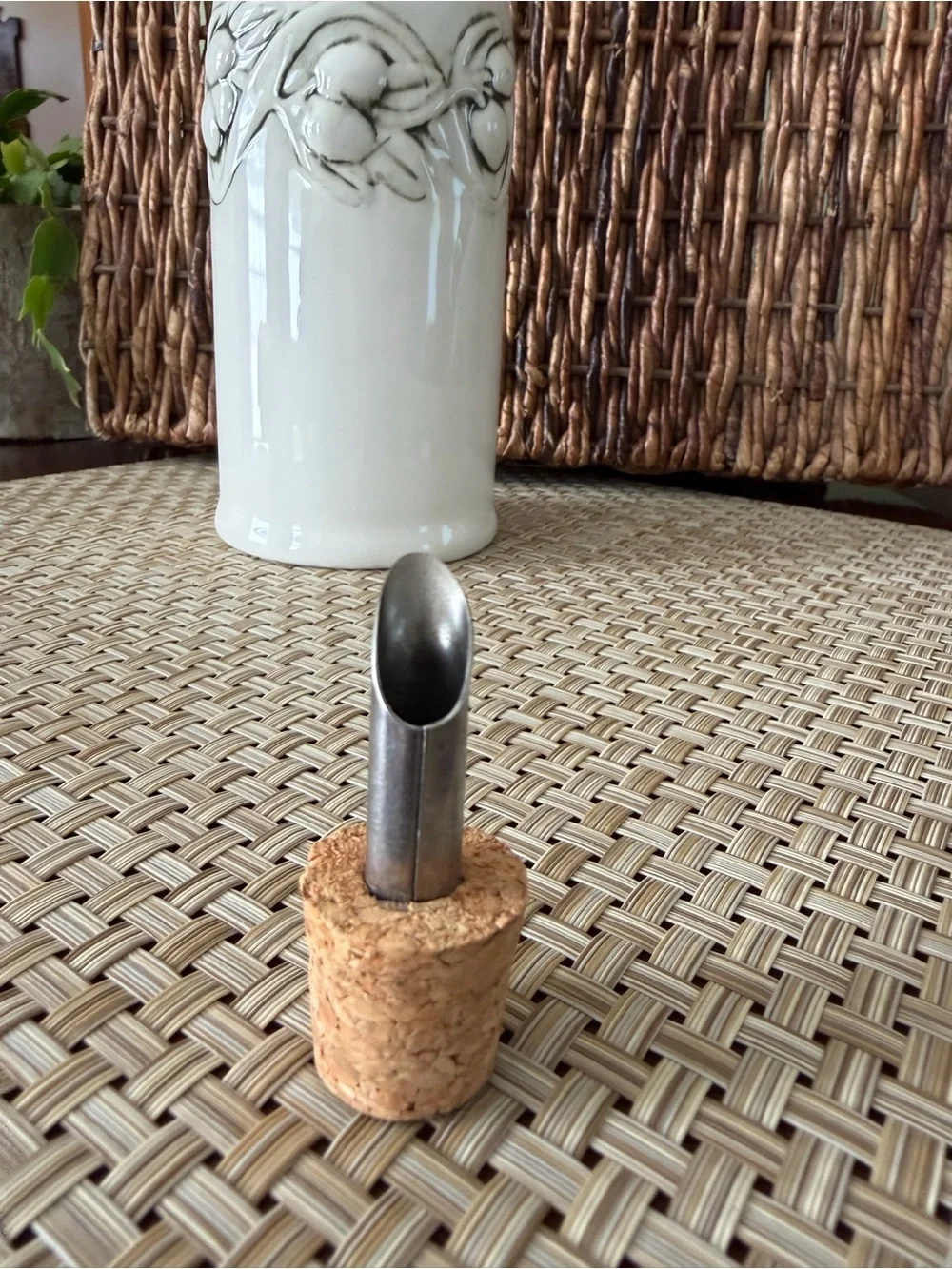 Modern farmhouse cottagecore kitchenware oil or vinager dispenser